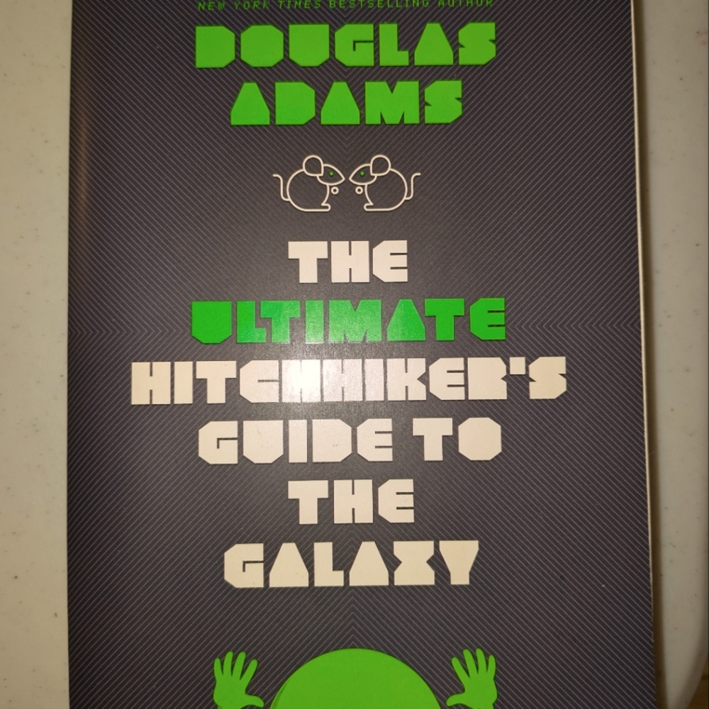 Hitchhikers Guide to the Galaxy large paperback